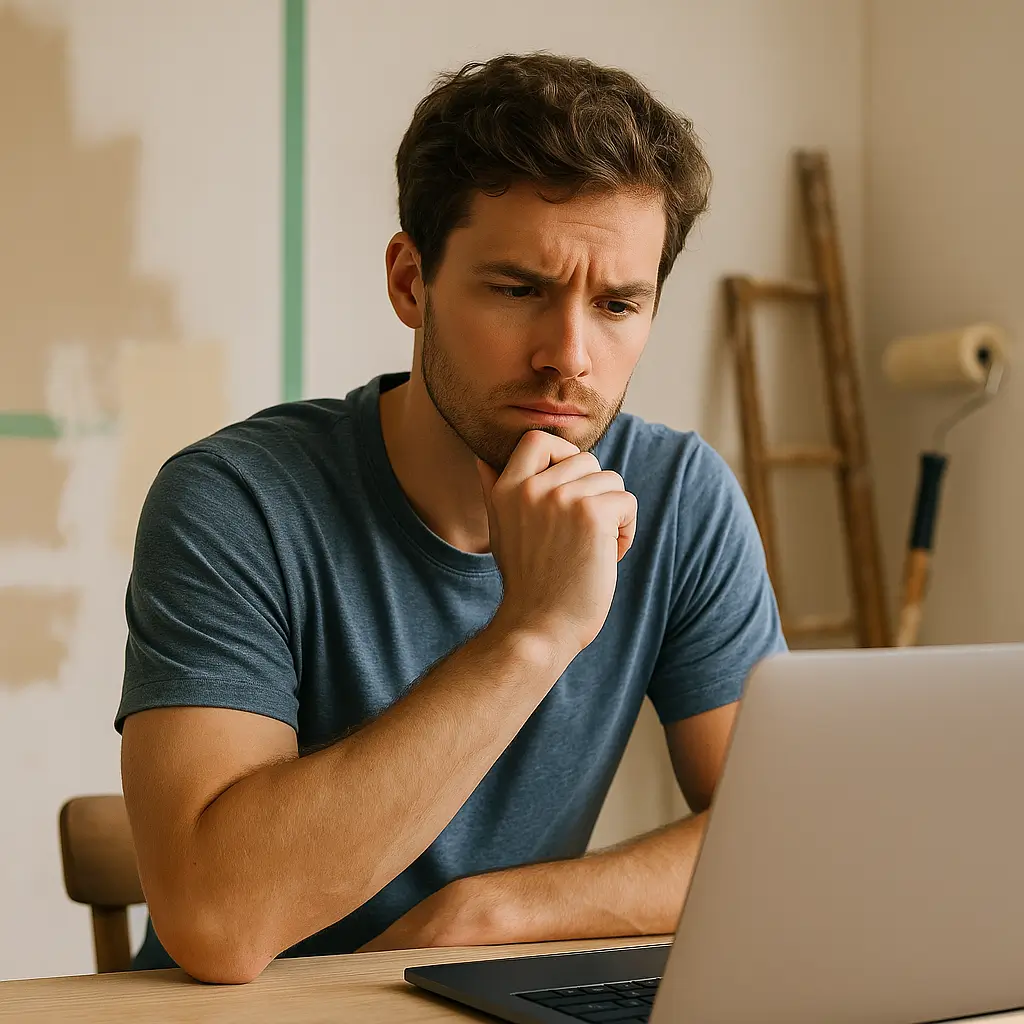 Indhentning af pris på maler online