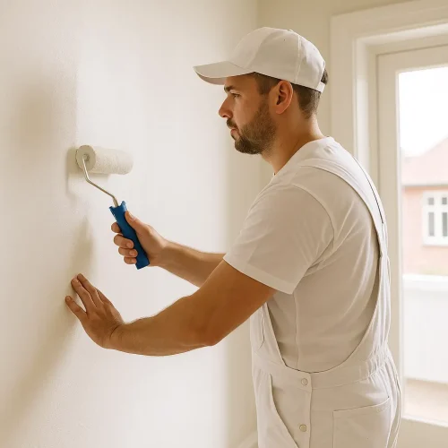 Maleropgave under udfoersel